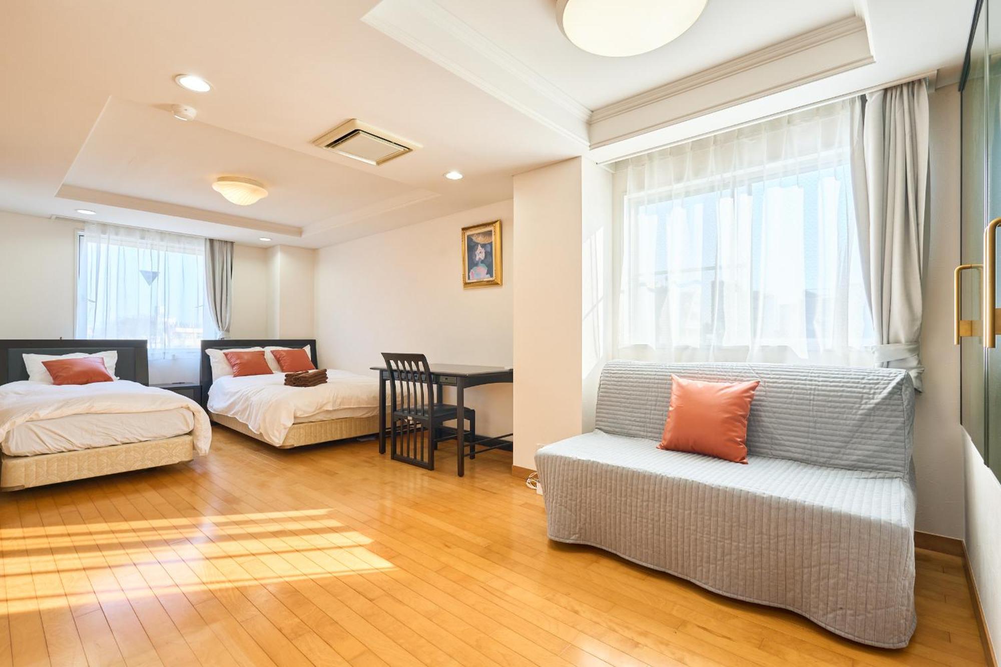 Appartamento トータル140㎡/メゾネットタイプ豪華マンション/エレベーター付き/駅徒歩7分/最大16人 *